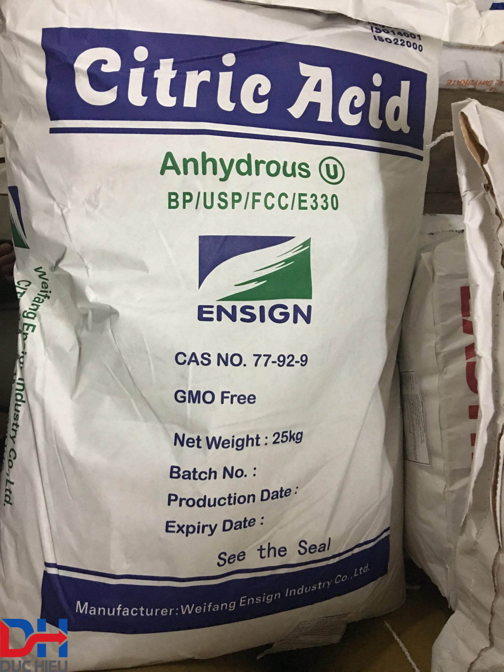 Acid Citric Anhydrous 